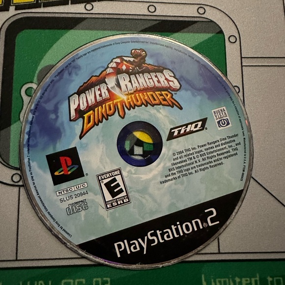 Power Rangers Dino Thunder for PlayStation 2 - Picture 2 of 3